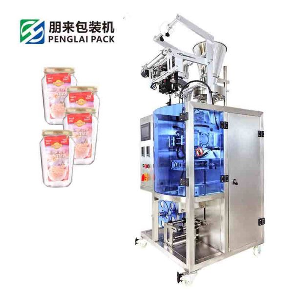 Honey Sauce Sachet Water Liquid Stick Jelly Ice Pop Juice Pouch Filling Machines Irregular Shape Packaging Machine