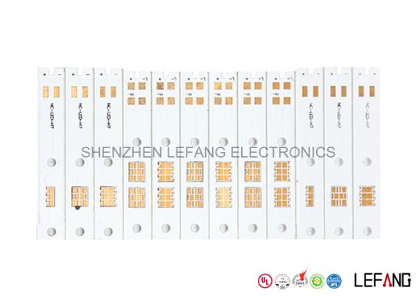 Aluminum Round Copper Base PCB For LED Plant Growing Light 0.4mm ~ 3mm