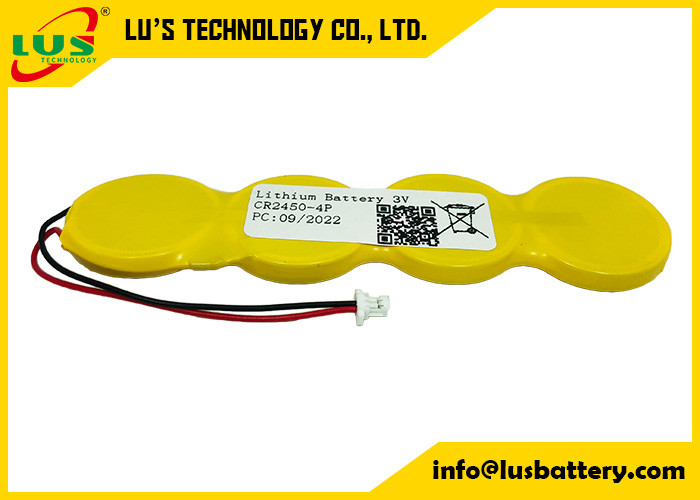 Батарея клетки IMOS 1P2-A1 монетки батареи 2400mah CR2450 4P кнопки лития OEM 3V