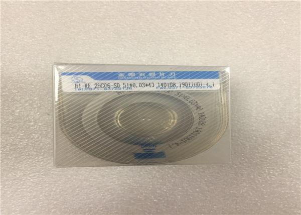 Durable Thickness 0.03mm Diamond Dicing Blades With Optical Components