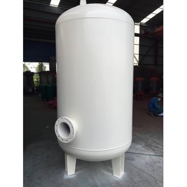 Custom Vertical Vacuum Receiver Tank , Stainless Steel Vacuum Storage Tanks