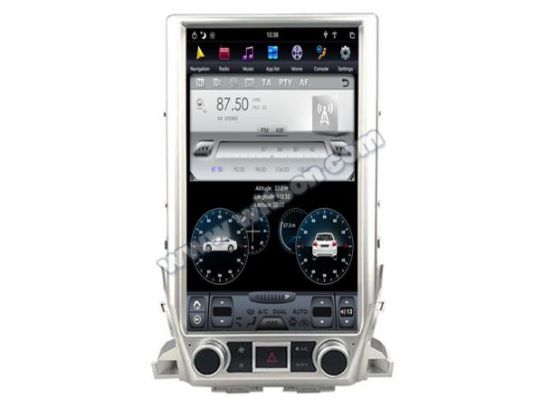 Tesla Vertical Android Screen For Toyota Land Cruiser 2016-2020 Car Multimedia Stereo GPS Carplay Player