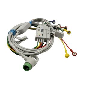 メドトロニック 物理制御 4+6 ケーブル EKG ケーブル LIFEPAK 12 20 15