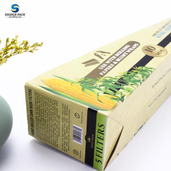 White Cardboard Cigar Packaging Corrugated Paper Packaging Boxes Standing Display For Cigar Pre Roll