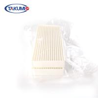 Filtro da cabine do carro de Toyota Corolla, anti oxidação da substituição branca do filtro da cabine do motor