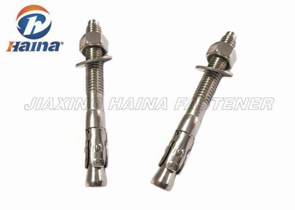 Stainless Steel Anchor Bolts For Concrete Foundation SS304 Coarse Thread