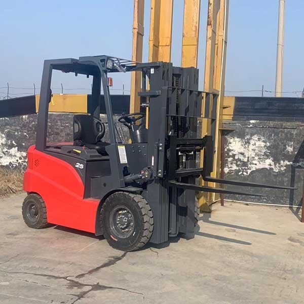 2500Kgs CPD25 2.5 Ton Electric Forklift AC Motor Lead Acid Battery Forklift