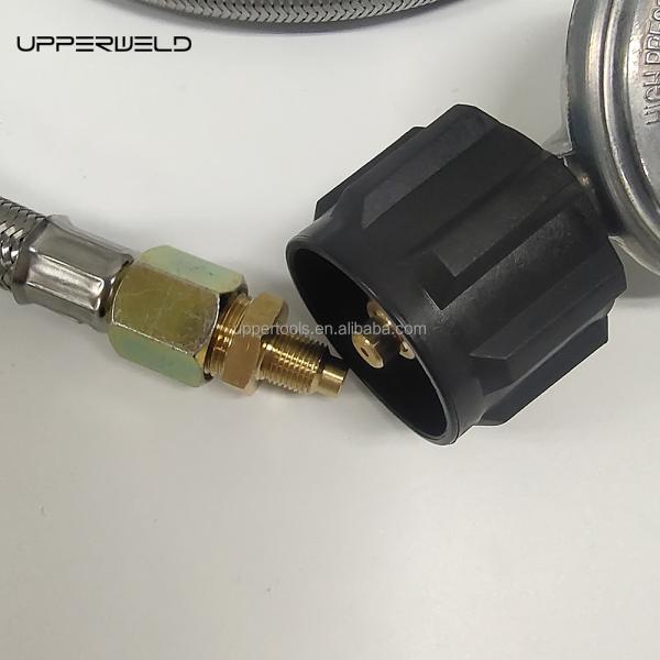 12-футовая газовая печь под высоким давлением с 3/8 дюймовым женским регулировщиком из нержавеющей стали