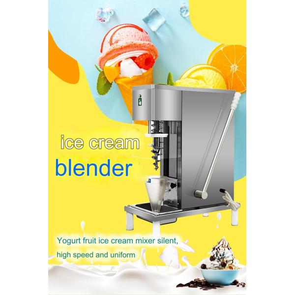 360-Degree Speed Rotation Automatic Cleaning System for Cold Drinks and Snack Mixing