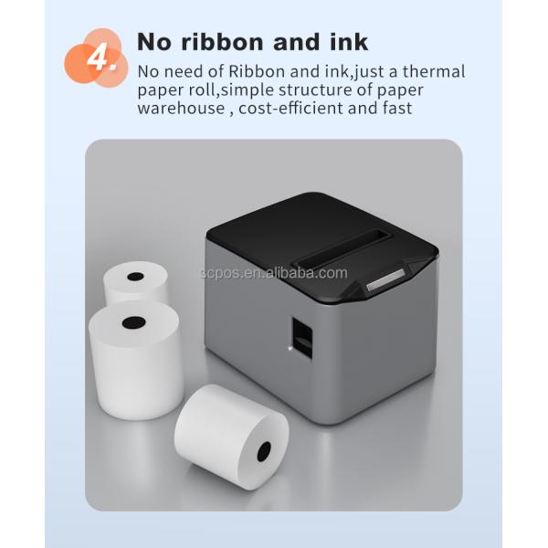 Металлический стеновой термопринтер ABS для закусочной кухни Ресторан Кантин Буфет