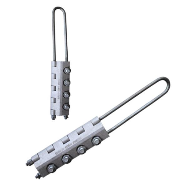 Тип круглая струбцина болта веревочки стального провода, сверхмощные зажимы кабеля стали сопротивления напряжения