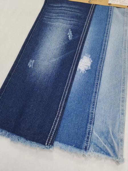 Style TWILL Cotton polyester Denim Fabric Wrinkle resistant JSD3229 for women jeans fashion clothing