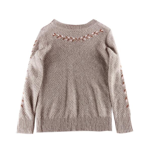 Stockpapa Ladies Loose Knitted Sweater Pullover Long Women Sweater