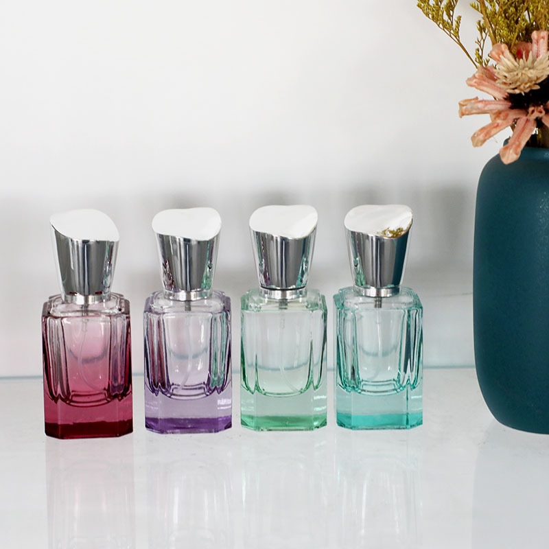 Квадратный флакон духов 30ml красит распыленные стеклянные прозрачные 1000 ПК