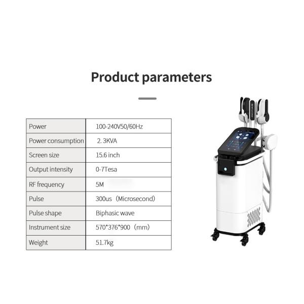 Оборудование красоты тела ручек уменьшения 4 машины EMS анти- целлюлита ваяя жирное