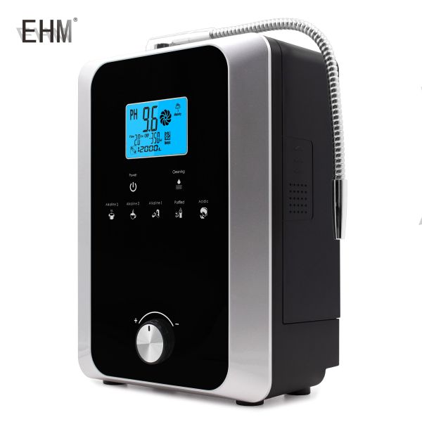 Water Ionizer & Purifier Machine PH 3-11 Alkaline Acid / 7 Water Settings up to / Auto-Cleaning-LCD Touch Water Filter