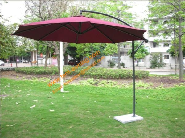Banana Umbrella Galvanized Iron Suspended Umbrella Waterproof Outdoor Offset Patio Umbrella