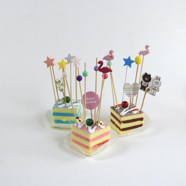 Cupcake Topper Cake Flag Birthday cake decoration