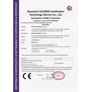 Shenzhen Realpark Co., Ltd. Сертификации