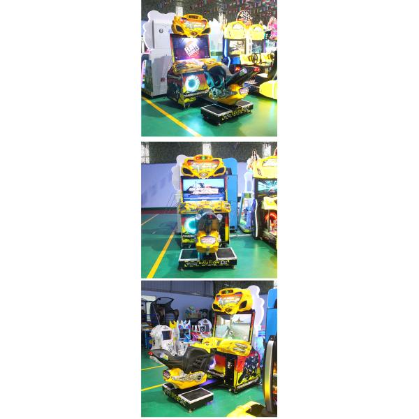 FF Moto Racing Game Machine Dynamic Steering Wheel Arcade Game