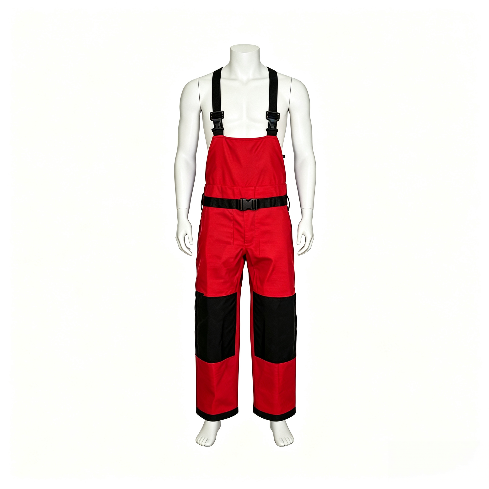 Durable Water Jetting Trousers Wear Resistant Working Bib Overalls