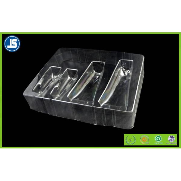 Makeup Box Stylish Professional Clear Acrylic Cosmetics Case , Cosmetic Sample Packaging