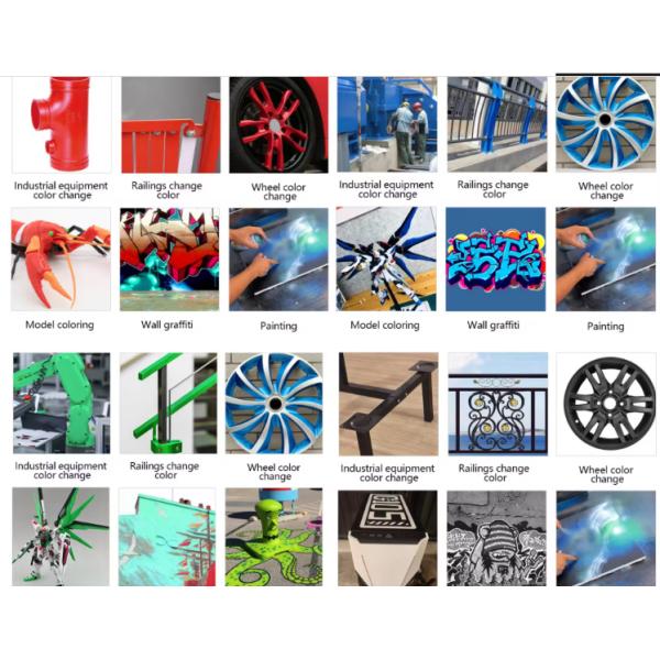 OEM всецелое граффити Красная краска с распылением краски с акриловым распылением для деревянного металла