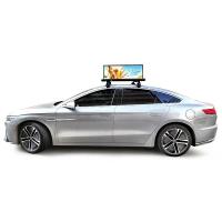 Brightness Outdoor LED Advertising Panel 3-in-1 Pixel Car Top Display Screens
