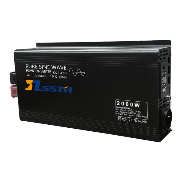 2000W 3000W Customized Pure Sine Wave Power Inverter Dc 12V To Ac 220V