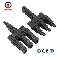 Conector de ramo solar de PPO 3 materiais de abrigo a 1 compatível com cabo solar