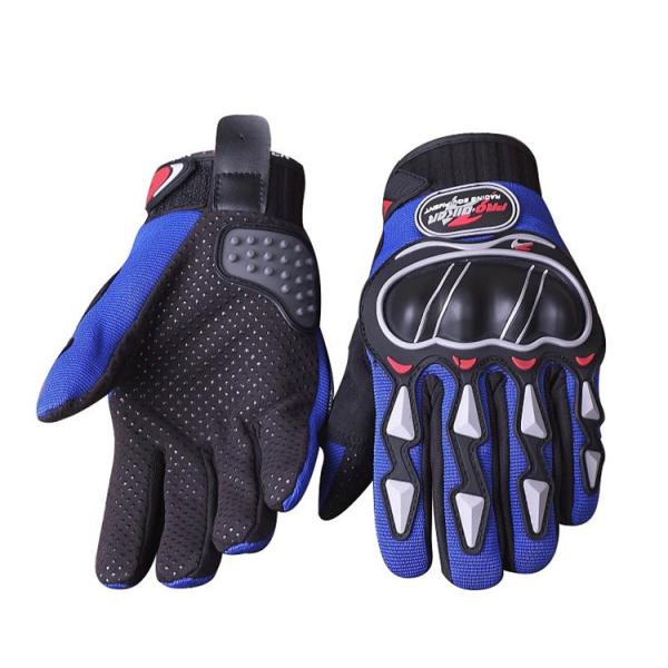 Microfiber Leather Motorcycle Riding Gloves Grey Insulated Motorcycle Gloves