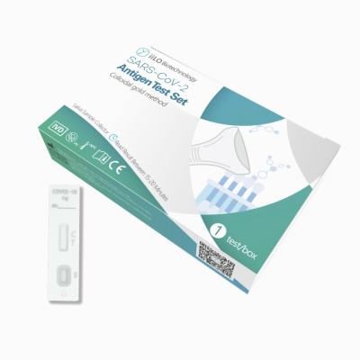 o teste do antígeno do CE SARS-CoV-2 do iiLO ajustou o cotonete Nasopharyngeal 1 parte