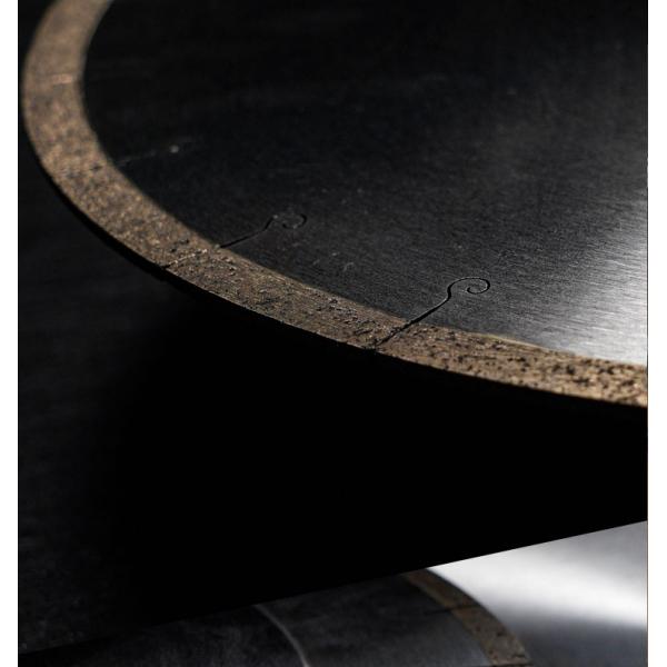 Металлический порошок бриллиантовая пила лезвие D350mm для резки Dekton роскошный стиль мокрый режущий диск