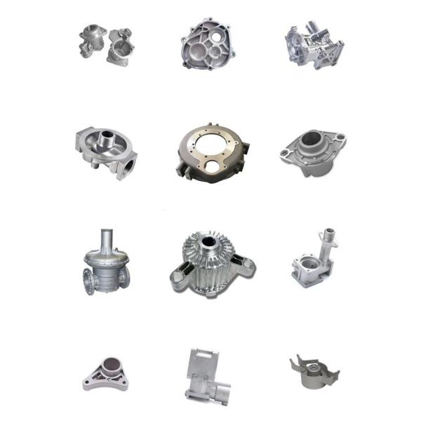 OEM Customized Aluminium Motor Body Spare Part with Vertical Pressure Chamber Structure