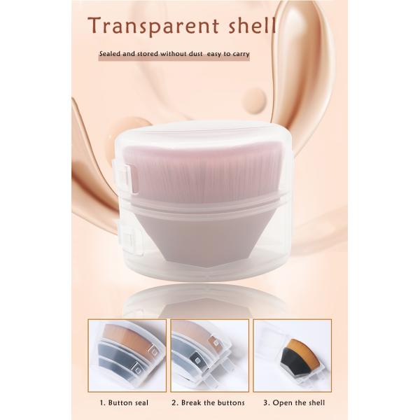 Трехмерная щетка 6*4.2cm макияжа банки диаманта ISO9001