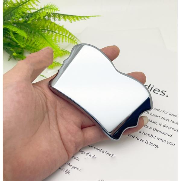 Terahertz Gua Sha Stone for Face Eyes Neck Hot Cold Massaging Scrapping Board to Relieve Pain and Improve Body Muscles