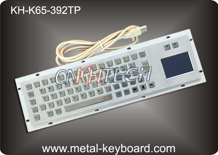 Metal промышленная клавиатура с Touchpad, вандалом - клавиатурой сопротивления металлической