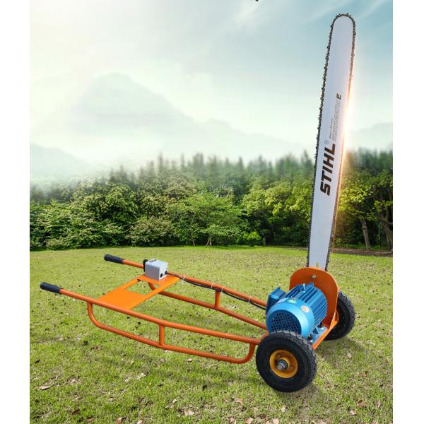 Промышленный электрический дереворезатель мощностью 4 кВт для переносной резки древесины в промышленных условиях