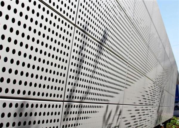 5mm Thickness Perforated Metal Mesh Sheet Big Opening Flat