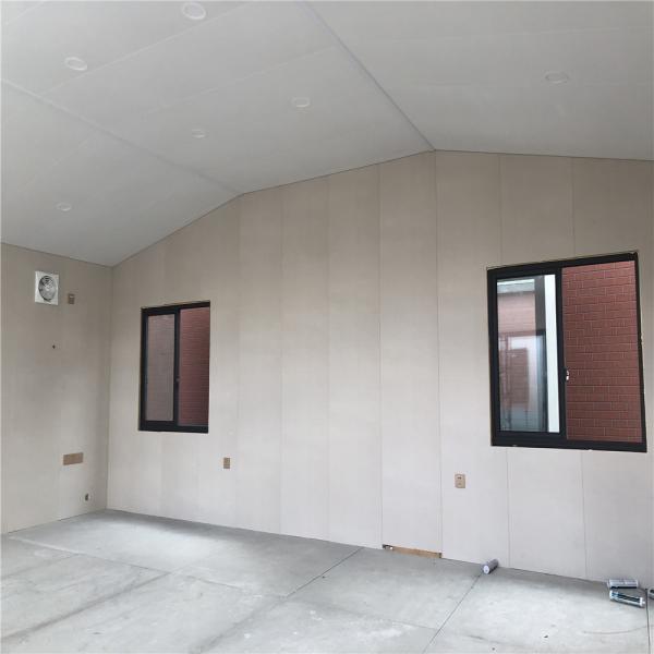 Дома современного модульного столбца 38m2 3mm стального роскошные полуфабрикат