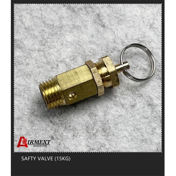 Plastic Tubing Air Receiver Safety Valve 150 Psi Air Pressure Relief Valve