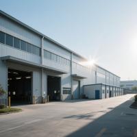Entrepôt de stockage préfabriqué à structure métallique préfabriquée avec support architectural gratuit