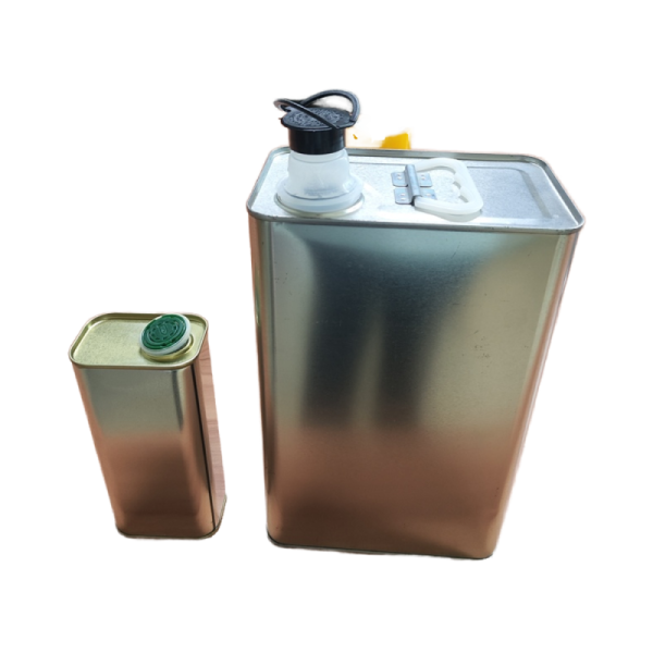 250Ml Metal Tinplate Can Olive Oil Can With Pump Head Packaging Tin Can Packaging