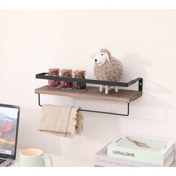As your request Kitchen Corner Organizer Wall Mounted Type Rustic Wood Bracket Heavy Duty