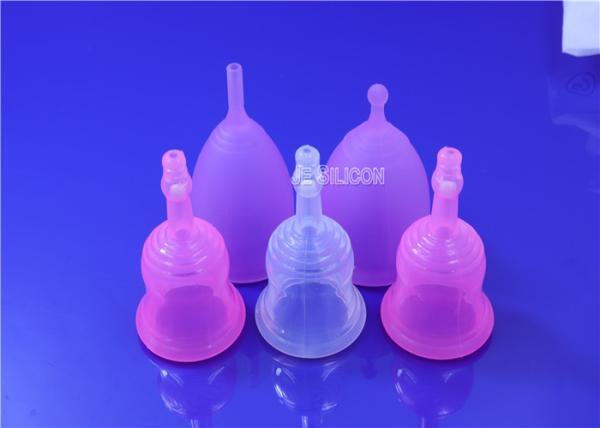 Foldable Silicone Menstrual Cup Liquid Sterilizing No Foreign Body Sensation