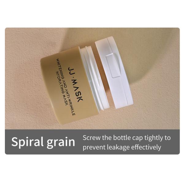 200/250ml cilindro frascos de plástico de lujo para cosméticos crema loción facial crema cera cosméticos industriales