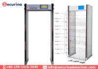 33 pré-ajustes de detecção do nível de segurança da arcada 5 do detector de metais do quadro de porta das zonas