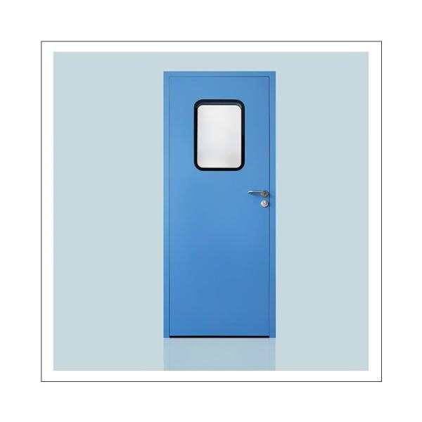 Finished Hospital Door Clean Room Door Steel Hermetic Swing Door