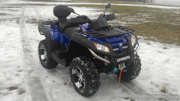 800cc V-Twin 4 Valves 4 Stroke Sport Utility ATV 46kw 6700rpm With Water Cooled