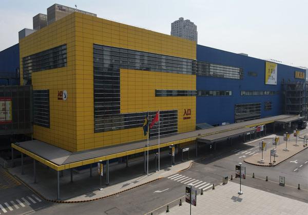 Parede de cortina de vidro de aço pré-fabricado personalizado
